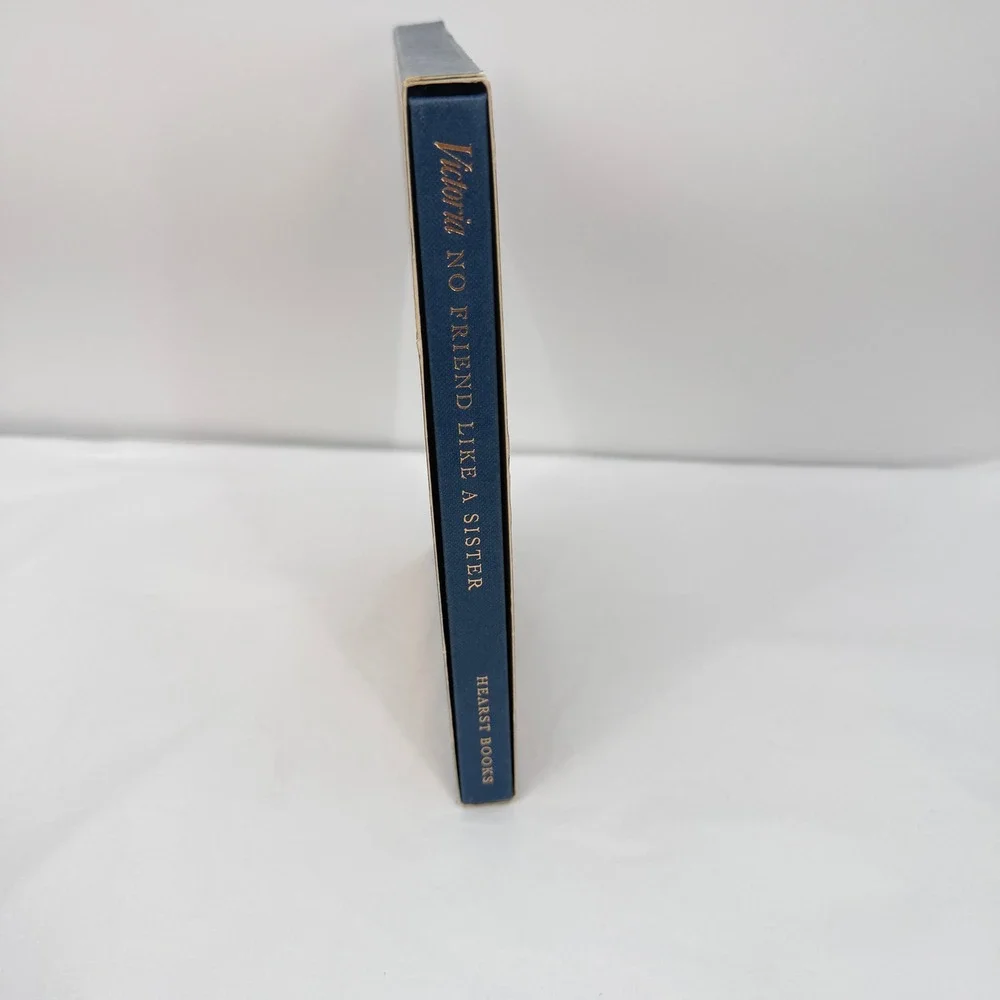 Victoria No Friend Like A Sister Floral Journal VTG Gift in Box Book Inscribed**